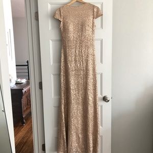 Sorella Vita Matte Rose Gold Dress